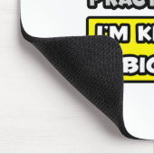 Krankenpfleger .. Ich bin irgendwie ein großer Dea Mousepad (Ecke)