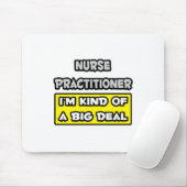 Krankenpfleger .. Ich bin irgendwie ein großer Dea Mousepad (Mit Mouse)