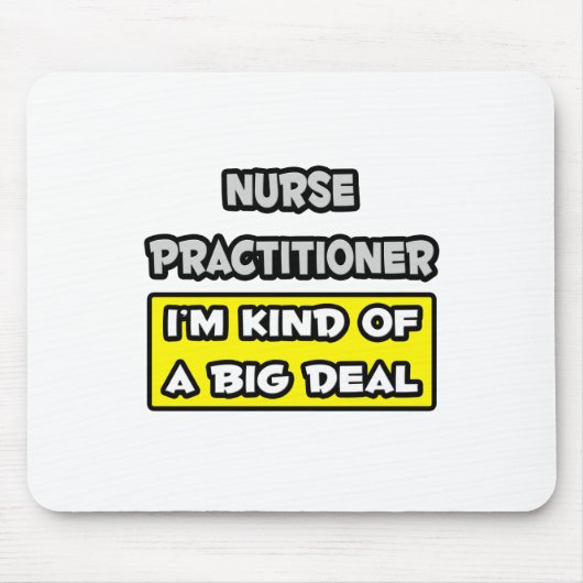 Krankenpfleger .. Ich bin irgendwie ein großer Dea Mousepad (Vorne)