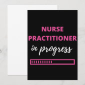 Krankenpfleger in Arbeit Dankeskarte (Vorne/Hinten)