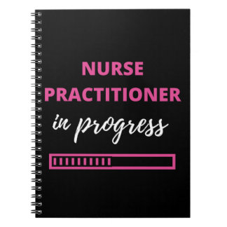 Krankenpfleger in Arbeit Notizblock