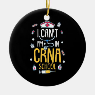 Krankenpfleger in der CRNA-Schule Keramik Ornament