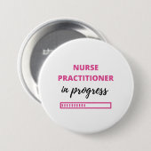 Krankenpfleger in Progress 2 Button (Vorne & Hinten)