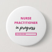 Krankenpfleger in Progress 2 Button (Vorderseite)