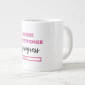 Krankenpfleger in Progress 2 Jumbo-Tasse (Vorderseite Rechts)