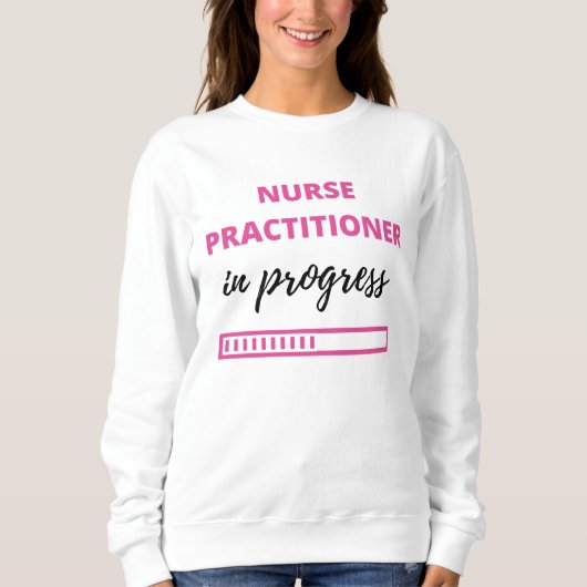 Krankenpfleger in Progress 2 Sweatshirt (Vorderseite)