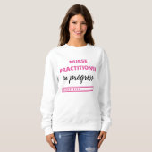 Krankenpfleger in Progress 2 Sweatshirt (Vorne ganz)