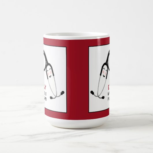 Krankenpfleger Kaffeetasse (Mittel)