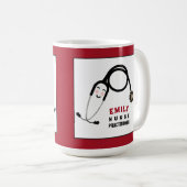 Krankenpfleger Kaffeetasse (VorderseiteRechts)