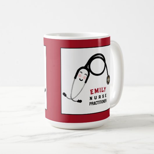 Krankenpfleger Kaffeetasse (VorderseiteRechts)