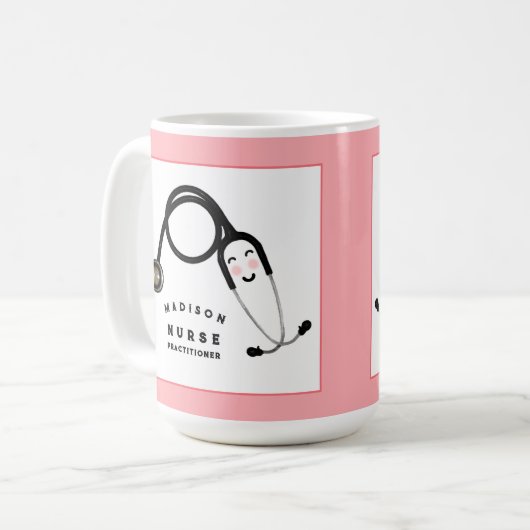 Krankenpfleger Kaffeetasse (Vorderseite Links)