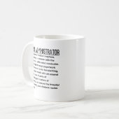 Krankenpfleger Kaffeetasse (Vorderseite Links)