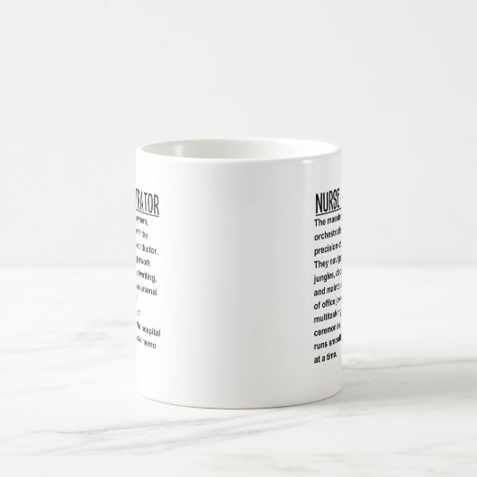 Krankenpfleger Kaffeetasse (Mittel)