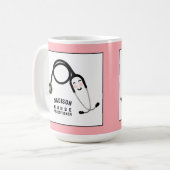 Krankenpfleger Kaffeetasse (Vorderseite Links)