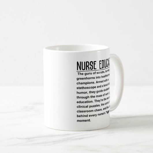 Krankenpfleger Kaffeetasse (VorderseiteRechts)
