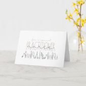 Krankenpfleger Karte (Gelbe Blume)