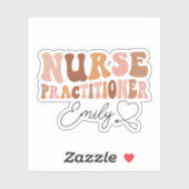 Krankenpfleger, Krankengeschenk, Krankenpflege Aufkleber (Blatt)