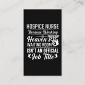 Krankenpfleger Krankenpflege Ärztlicher Job Pflege Visitenkarte (Vorderseite)