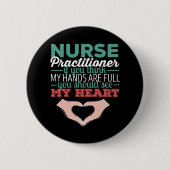 Krankenpfleger - Krankenpfleger Button (Vorderseite)