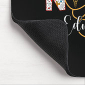 Krankenpfleger Kurlehrer Stethosco Mousepad (Ecke)