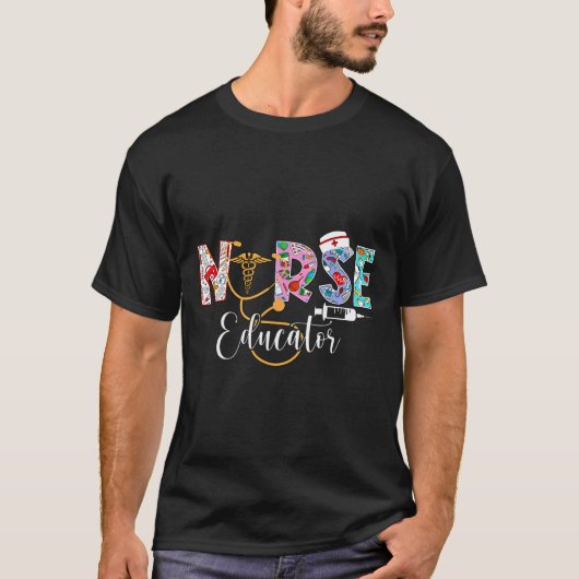 Krankenpfleger Kurlehrer Stethosco T-Shirt (Vorderseite)