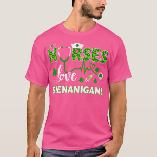 Krankenpfleger Liebe shenanigans mit Stethoskop fü T-Shirt