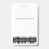 Krankenpfleger Logo Krankenhauses Logo Ausweis (Rückseite)