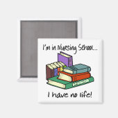 Krankenpfleger Magnet (Vorderseite/Rückseite)