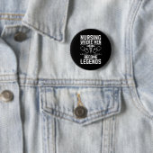 Krankenpfleger männliche Krankenpfleger Student Ma Button (Beispiel)