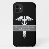 Krankenpfleger Mediziner Caduceus Personalisiert Case-Mate iPhone Hülle (Rückseite)