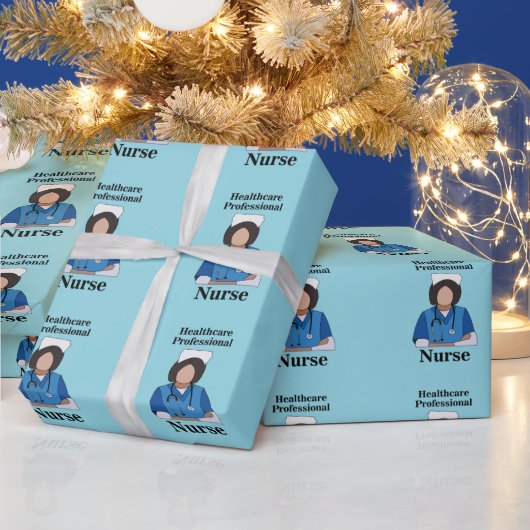 Krankenpfleger mit höherer Ausbildung Gesundheitsf Geschenkpapier (Feiertage)