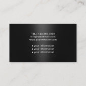 Krankenpfleger Moderner Medizin Visitenkarte (Rückseite)