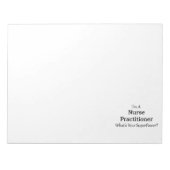 Krankenpfleger Notizblock (Vorderseite)