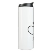 Krankenpfleger Personalisiert Tumbler, Tumbler mit Thermosbecher (Nach links gedreht)
