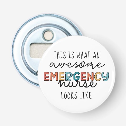 Krankenpfleger Phantastische Krankenpflegegeschenk Flaschenöffner (Vorderseite)