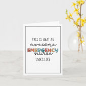 Krankenpfleger Phantastische Krankenpflegegeschenk Karte (Gelbe Blume)