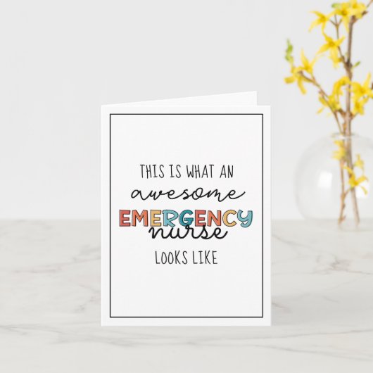 Krankenpfleger Phantastische Krankenpflegegeschenk Karte (Gelbe Blume)