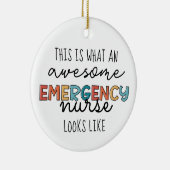 Krankenpfleger Phantastische Krankenpflegegeschenk Keramik Ornament (Rechts)