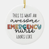 Krankenpfleger Phantastische Krankenpflegegeschenk Keramik Ornament (Vorne)