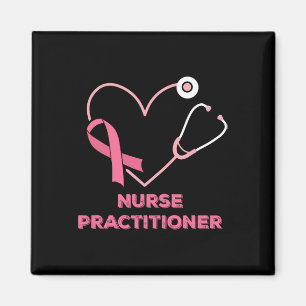 Krankenpfleger Pink Heart Stethoscope Breast C Magnet