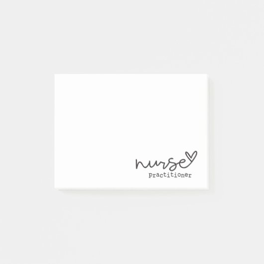 Krankenpfleger Post-it Klebezettel (Vorderseite)