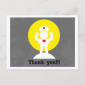 Krankenpfleger Postkarte (Vorderseite)