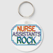 Krankenpfleger Rock Schlüsselanhänger (Vorderseite)