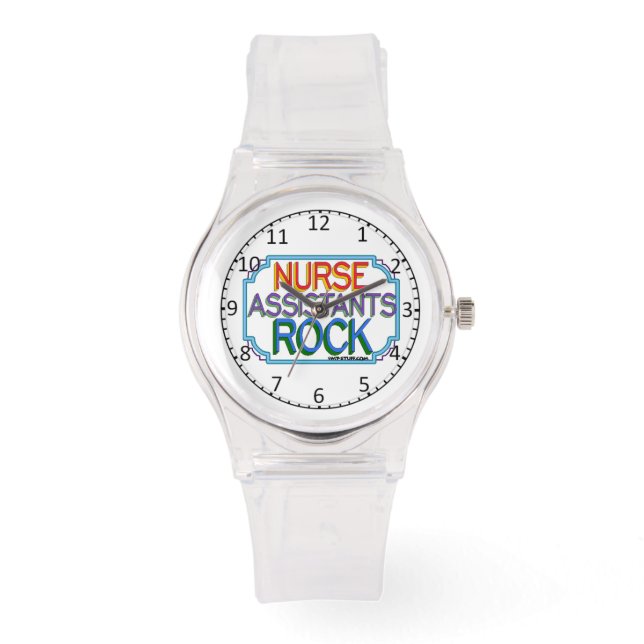 Krankenpfleger Rock Watch Armbanduhr (Vorderseite)