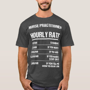 Krankenpfleger Stundensatz Funny Birthday Geschenk T-Shirt