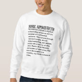 Krankenpfleger Sweatshirt (Vorderseite)