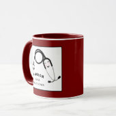 Krankenpfleger Tasse (Vorderseite Links)