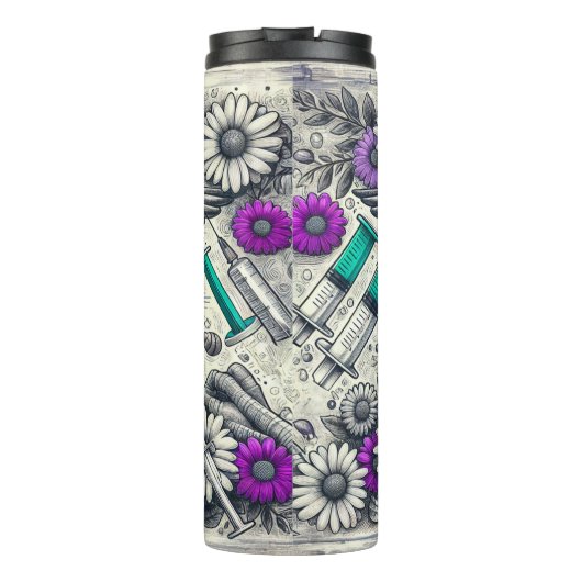 Krankenpfleger Thermosbecher (Rückseite)