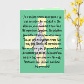 Krankenpfleger und Krankenpfleger - Wertgutscheine Karte (Gelbe Blume)