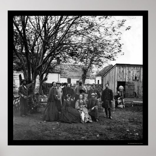 Krankenpfleger und Offiziere der Gesundheitskommis Poster (Vorne)